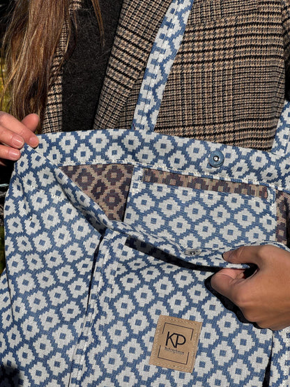 Bolso XL Copito Azul