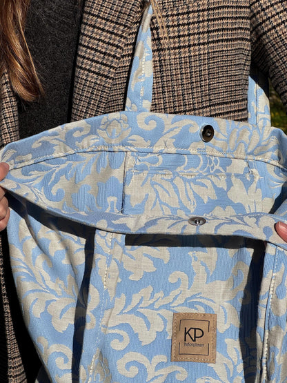 Bolso XL Meli Celeste