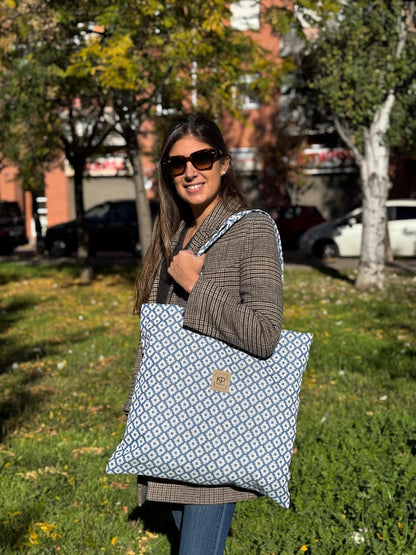 Bolso XL Copito Azul