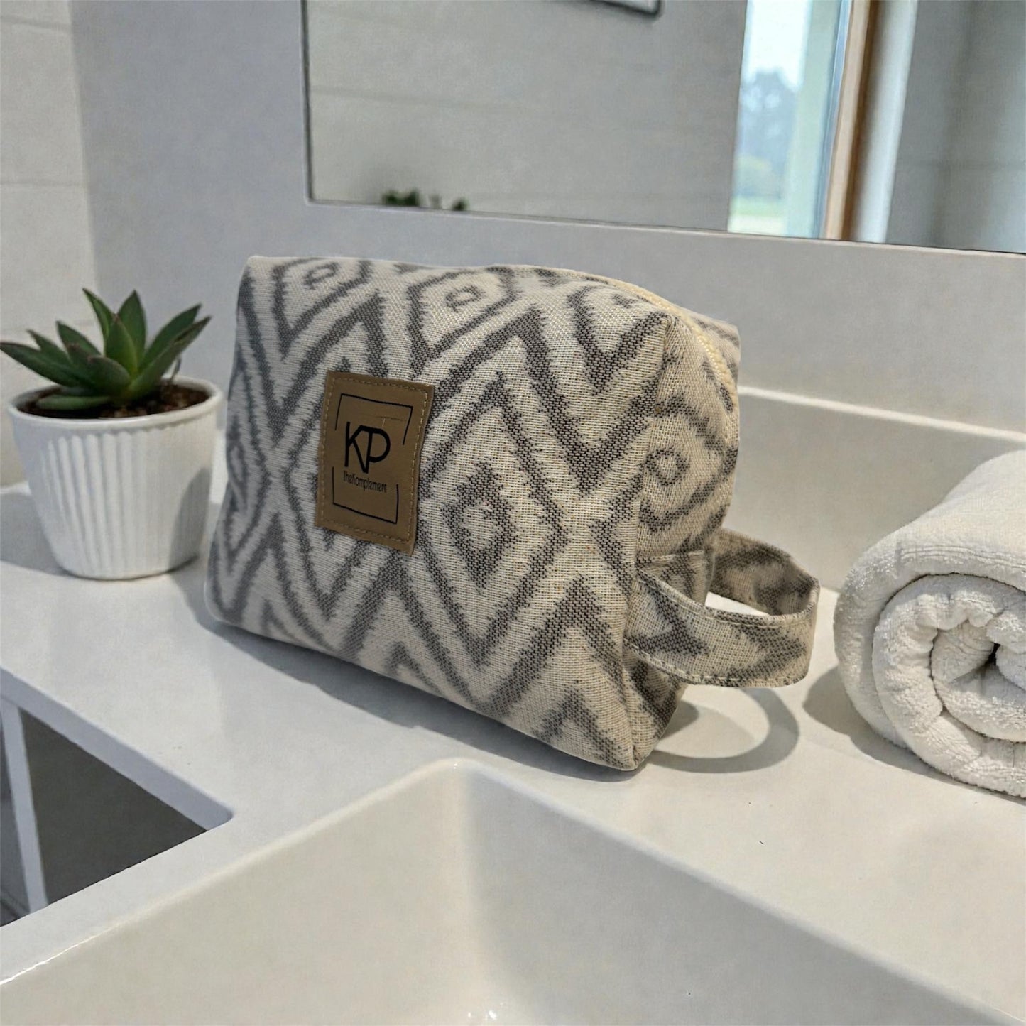 Neceser Diamante Gris