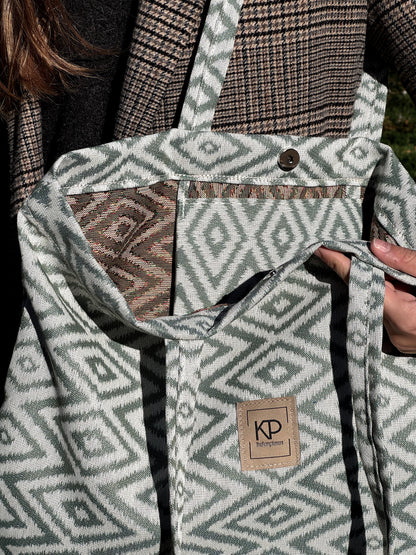 Bolso XL Diamante Menta